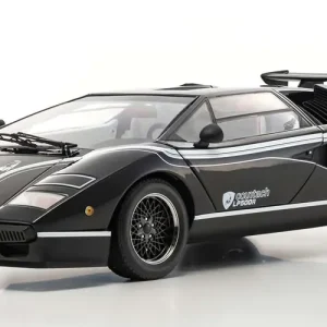 Kyosho Diecast Lamborghini Countach LP500R 1982 Black 1/18 KS08617BK Affaire À Saisir
