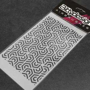 Bittydesign Pochoir Vinyle "Ipnotic V4 Small" pour Carrosserie BDSTC-008S Meilleur Choix