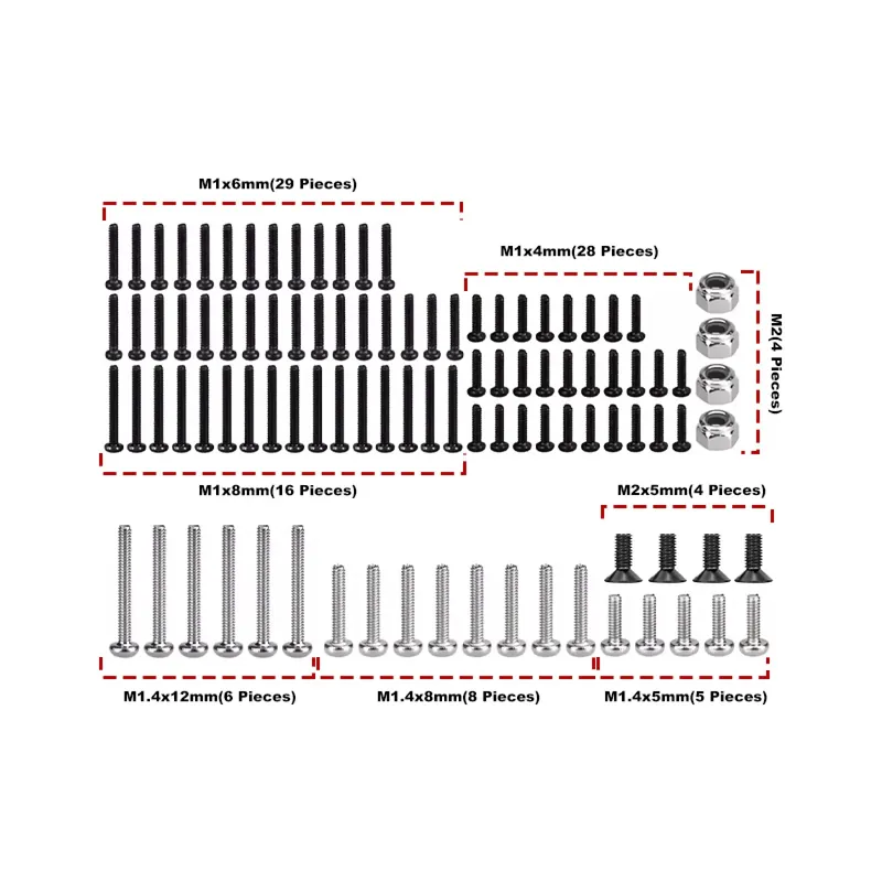 GPM Set de visserie complet SCX30 Acier SCX30/100SW Achetez Aujourd'hui