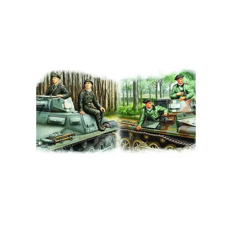 Réduction Figurine German Panzer Crew Set 1/35