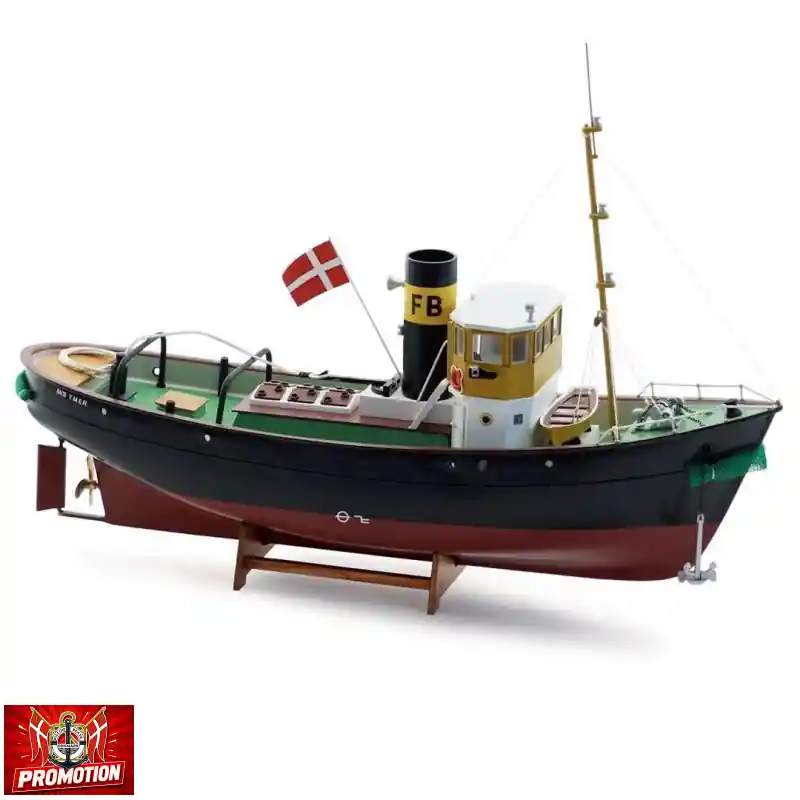 Bateau électrique radiocommandé Ymer 1 60 Expédié Aujourd'hui