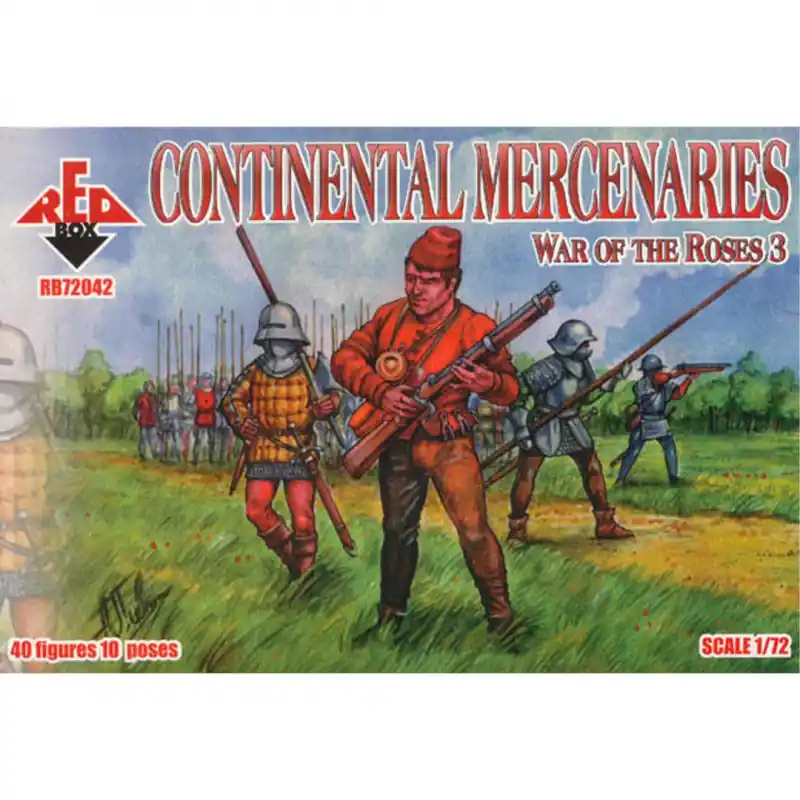Figurine Continental Mercenaries (War of the roses 3) 1 72 Offre Du Jour