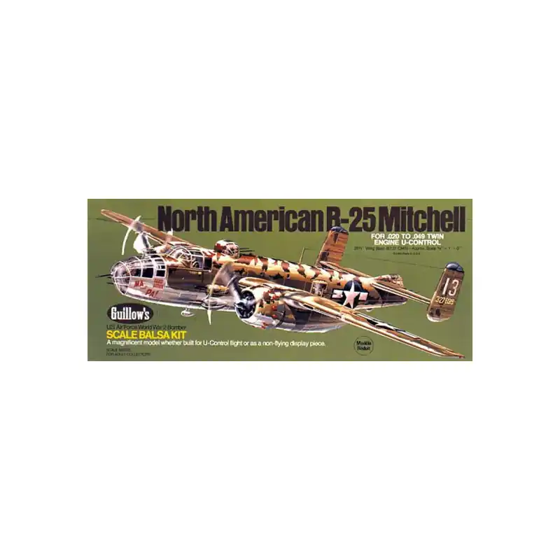 Produit De Marque Avion de vol libre radiocommandé B-25 MITCHELL