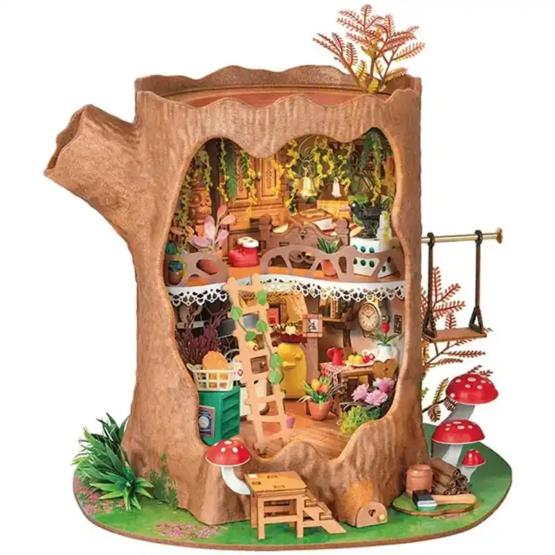 Must-Have Miniature 3D DIY Fairytale Tree House - Rolife