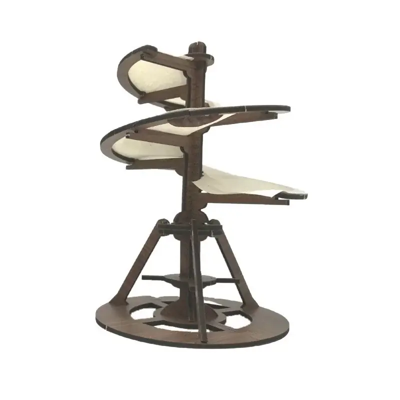 Offre Du Jour Vis aérienne de Léonard De Vinci Maquette fonctionnelle en bois