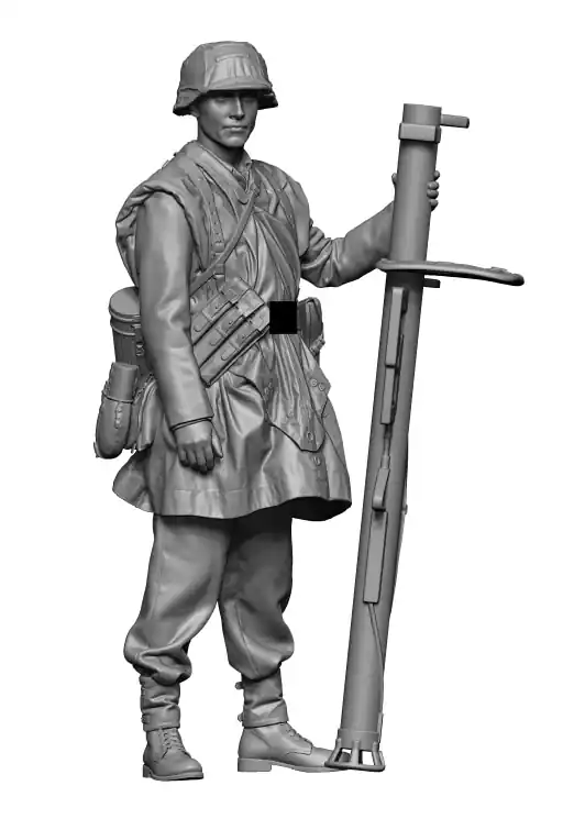 Vente Flash H3MODELS 24136 German WW2 SS Panzerschreck Gunner (1 Figure)