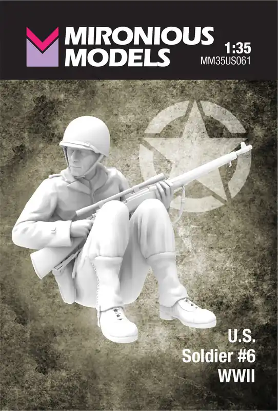 Usine Directe Mironious Models 35US061 U.S. Soldier 6 WWII