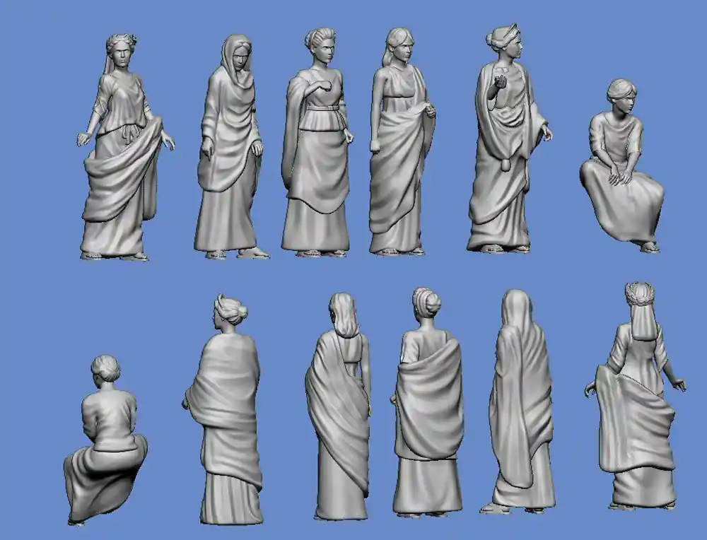 Germania-Figuren 72-ROM-ZIV-0010 The Roman Empire - Roman Women II Bon Plan