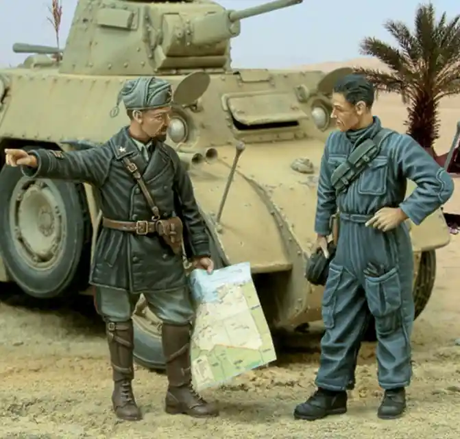 Commande En Gros Royal Model di R. Reale 567 Italian Captain and tanker WWII