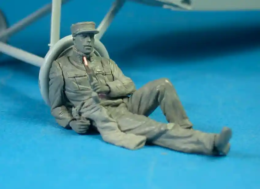 Copper State Models F32-049 French Airman Smoking Pipe WWI Figures Achetez Aujourd'hui