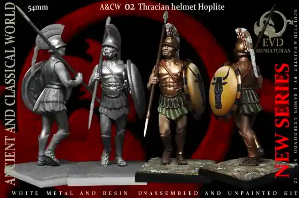 Jusqu'à Épuisement Des Stocks El Viejo Dragon ACW02 Thracian helmet Hoplite
