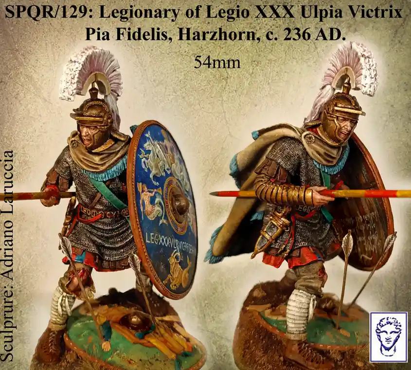 Alexandros Models SPQR-129 Legionary of Legio XXX Ulpia Victrix Pia Fidelis, 236aD Réduction