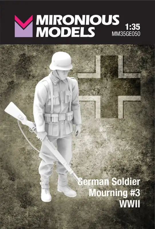 Mironious Models 35GE050 German Soldier Mourning 3 WWII Super Prix
