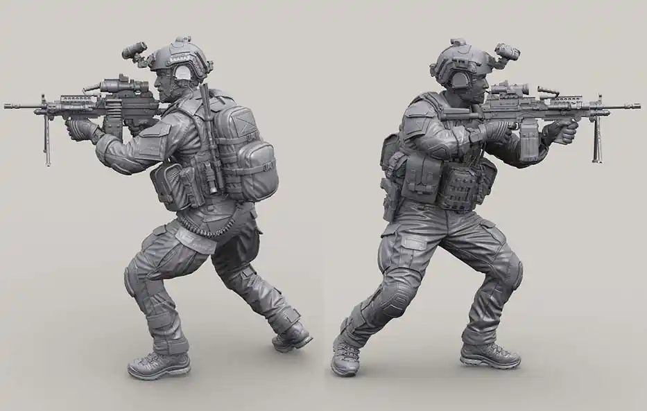 Affaire À Saisir Legend LF2409 US Navy Seal Mk.48 MG Gunner