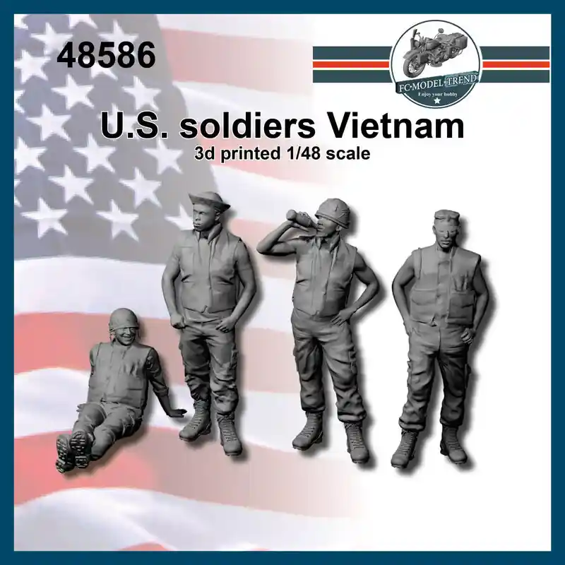 FC ModelTrend 48586 U.S. Soldiers Vietnam Offre Spéciale