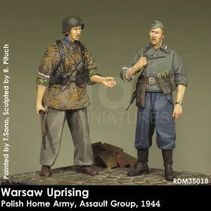 Remise Rado Miniatures 35018 Warsaw Uprising Polish Home Army, Assult Group, 1944