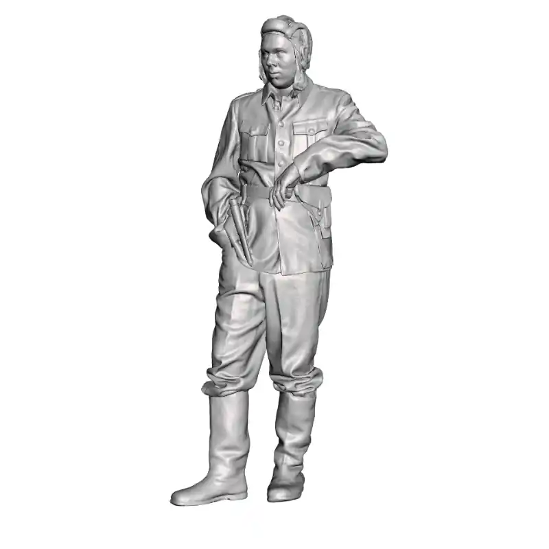 Super Prix 3d Scale Model Universe 48F015 Finnish WW2 Armoured Crew Member 2