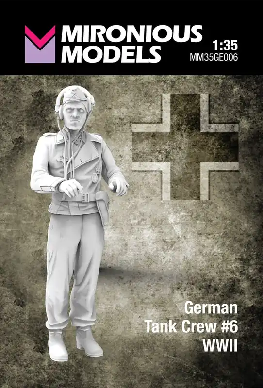 Mironious Models 35GE006 German WWII Tank Crew 6 Soldes