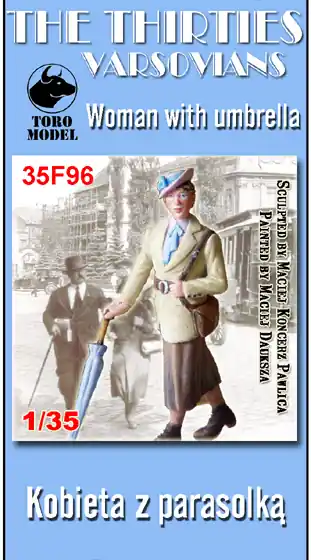 Produit De Marque Toro Model 35F96 Kobieta Z Parasolką - Lata Trzydzieste