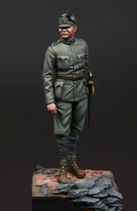Réduction Vice 75 Miniatures 75006 Austro-Hungarian Mountain Troop Officer WW I