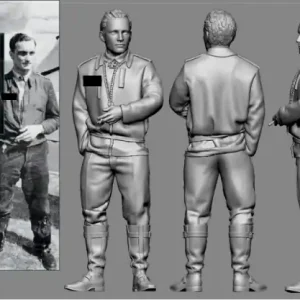 Achat Immédiat Peddinghaus-Decals 48417 German Luftwaffe WWII Ace in France Josef Wurmheller (3D-Printed)
