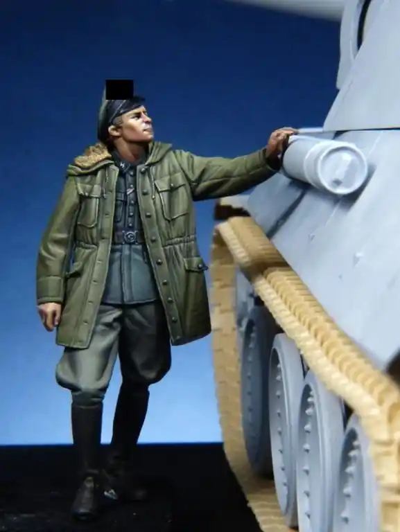 The Bodi Miniatures 35138 Waffen SS Officer Top Vente