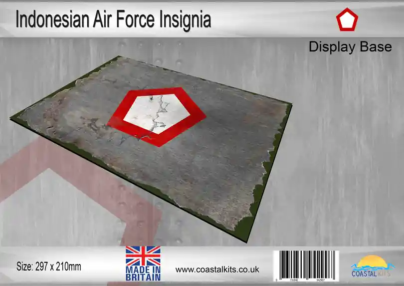 Réduction Coastal kits S711-72 Indonesian Air Force Insignia 297 x 210mm
