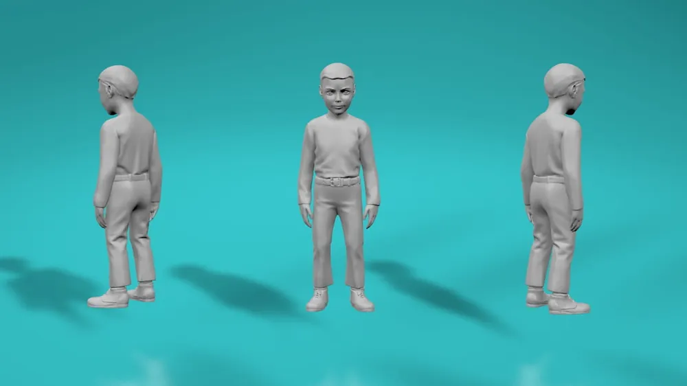 EMP3D 99204811-35 Dzieci - Zestaw Figurek 10 Chłopców Prix Cassé