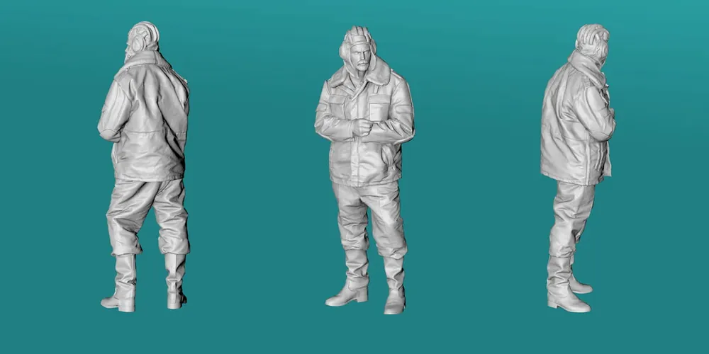 Must-Have EMP3D 99203102-48 Rosyjski czołgista - z wąsem (1 Figurka)