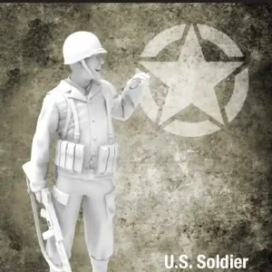 Pas Cher Mironious Models 16US049 US WWII Soldier at Rest No.4 (1 Figure)