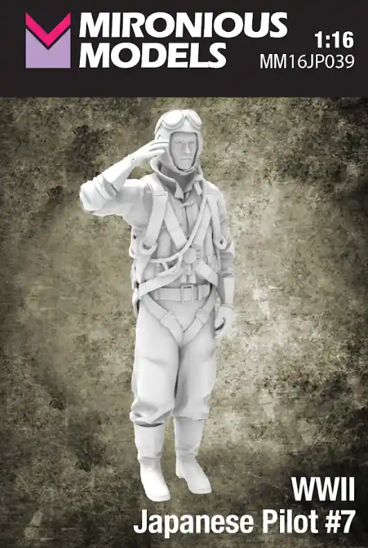 Marque Mironious Models 16JP039 Japanese WWII Pilot No.7 (1 Figure)