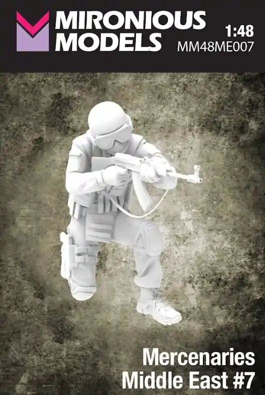 Populaire Mironious Models 48ME007 Mercenaries Middle East No.7 (1 Figure)