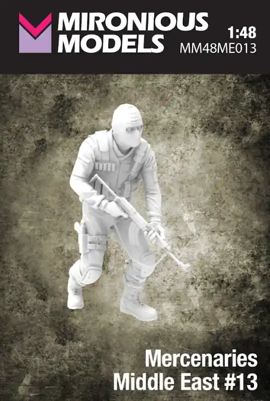Commander Vite Mironious Models 48ME013 Mercenaries Middle East No.13 (1 Figure)