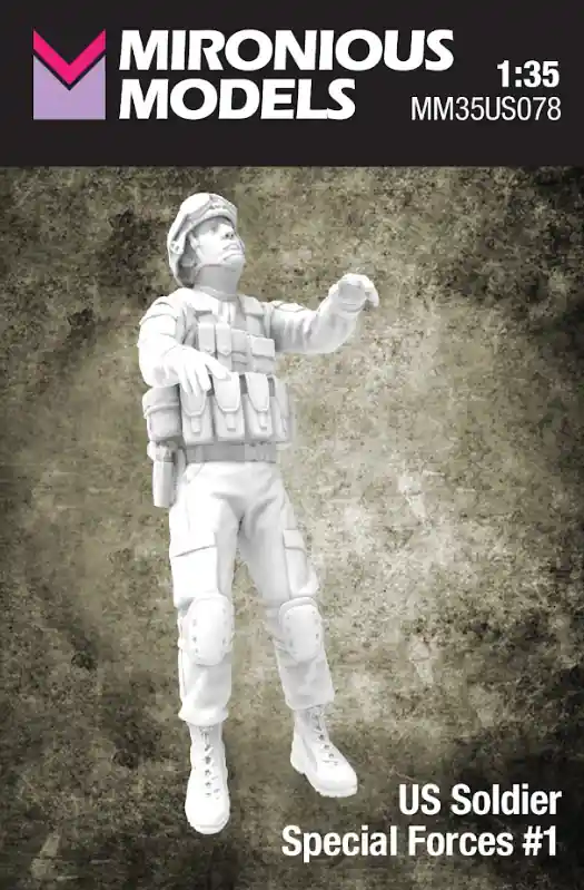 Mironious Models 35US078 US Soldier Special Forces No.1 Nouveauté