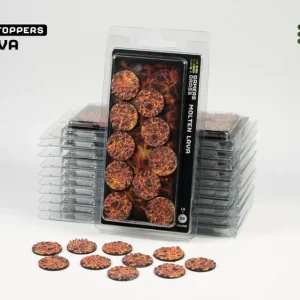 Affaire À Saisir GamersGrass GGT-MLR28 Molten Lava - Round 28 mm (10 pcs)