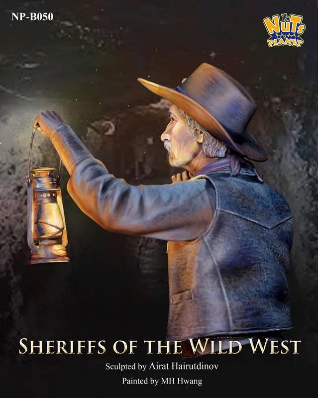 Nutsplanet NP-B050 Sheriffs of The Wild West Expédié Aujourd'hui