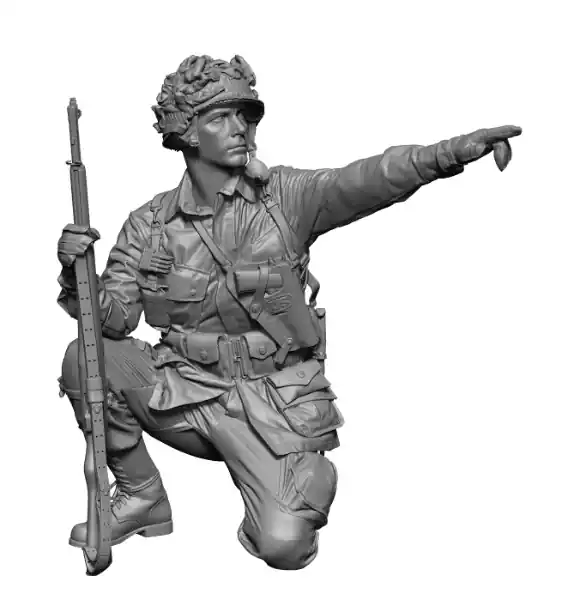Expédié Aujourd'hui H3MODELS 24151 US WWII Paratrooper No.5 (1 Figure)
