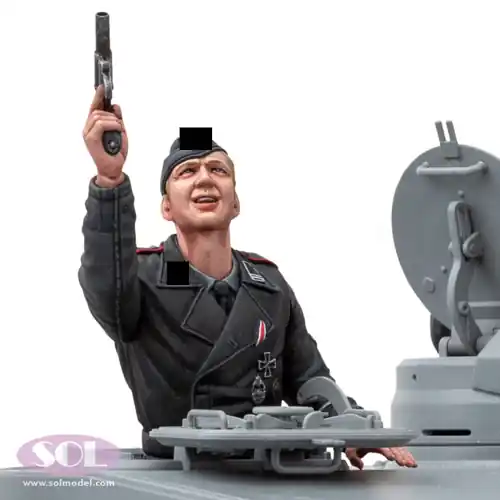 Vente Directe SOLMODEL MM597 German WWII Tiger Tank Gunner