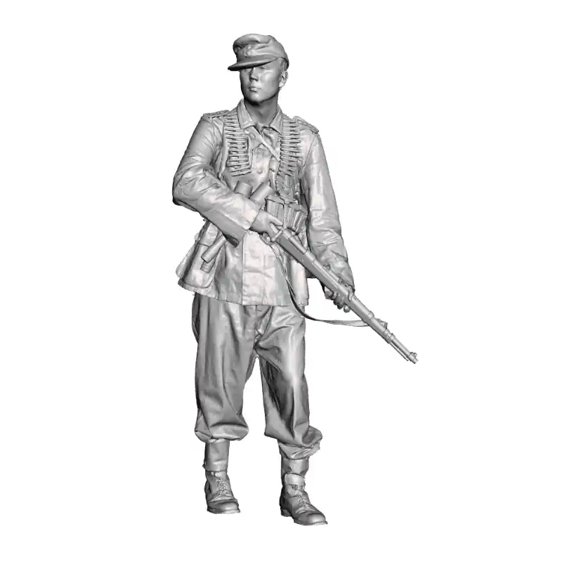 3d Scale Model Universe 16F044 German WW2 Army (Heer) Infantry Soldier (Mid-Late War) Produit De Marque