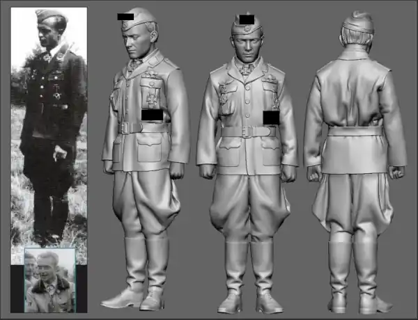 Peddinghaus-Decals 48366 Battle of Britain German WWII Ace Erich Schmidt (3D-Printed) Meilleur Choix