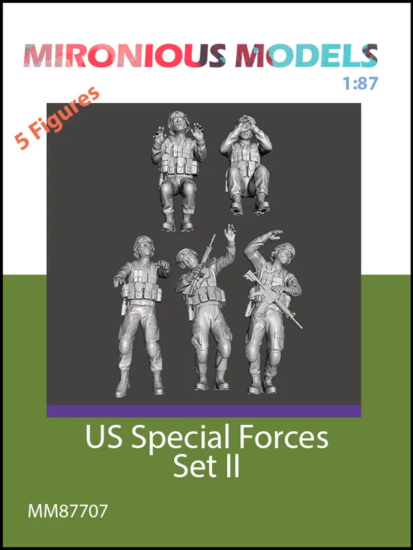 Mironious Models 87707 US Special Forces Set II Achetez Aujourd'hui