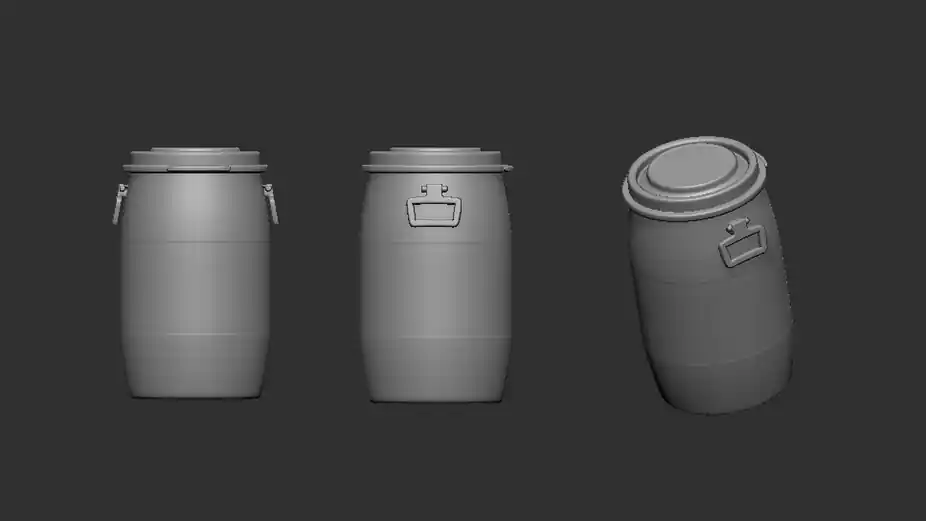 Firma49 C037-48 Plastic Barrel 60l Meilleure Vente