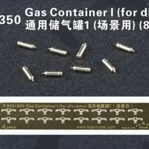 Five Star Model 351020 Gas Container I - for diorama (8 pcs) Nouvelle Collection