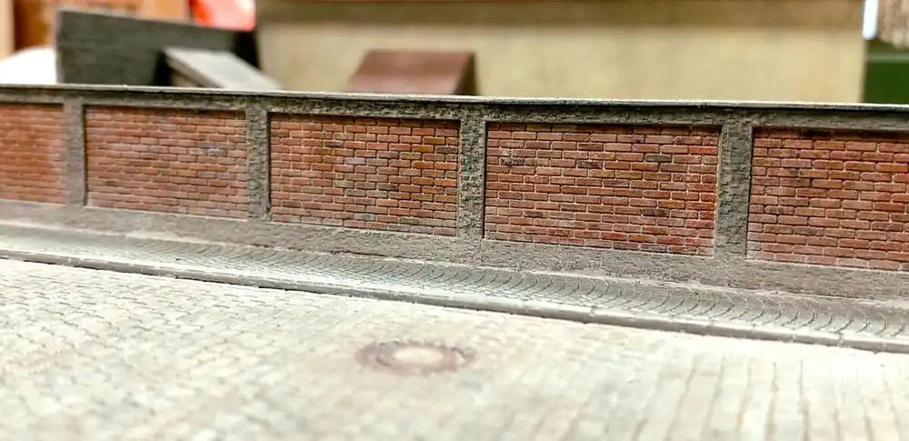 Authentique Model scene 41815 Brick Wall/Fence TT