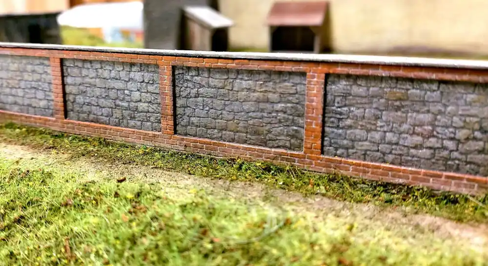Model scene 41816 Stone Wall/Fence TT Solde