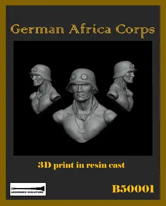 Ardennes Miniature B50001 German Africa Corps Promotion Saisonnière