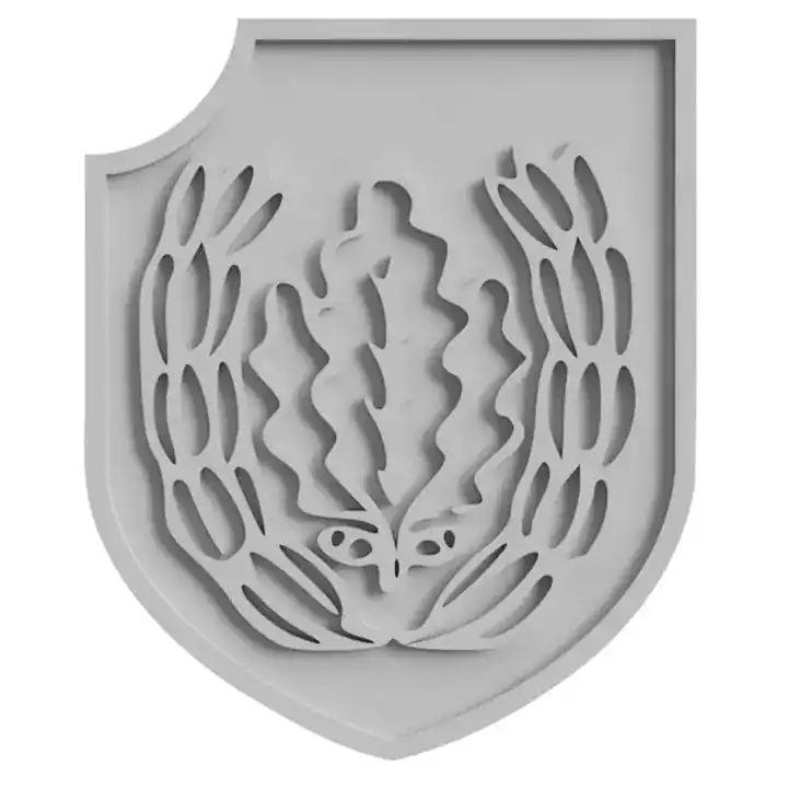 Dynamo-Models A90516-25 16th SS Panzergrenadier Division Reichsfuhrer-SS Plaque Dernière Chance