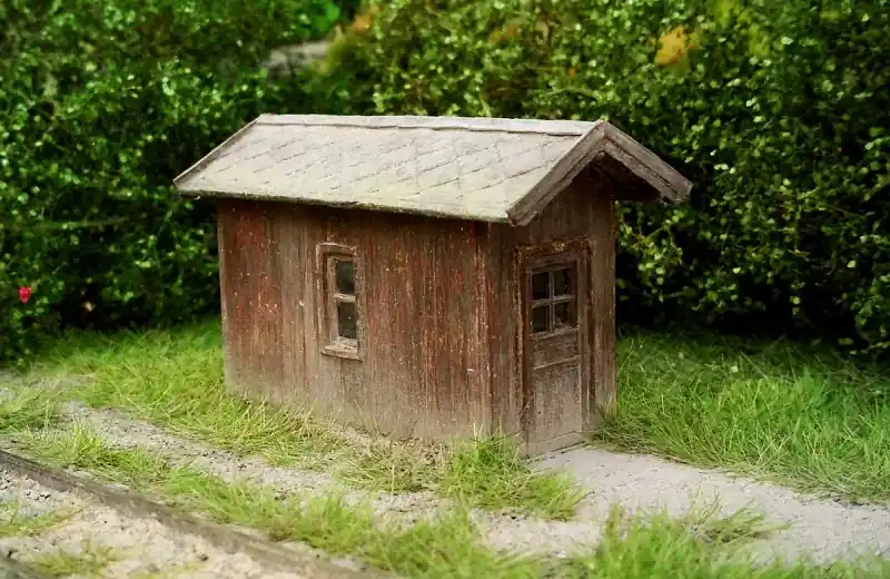 Meilleur Choix Model scene 96515 Switch-men‘s shed - Type II