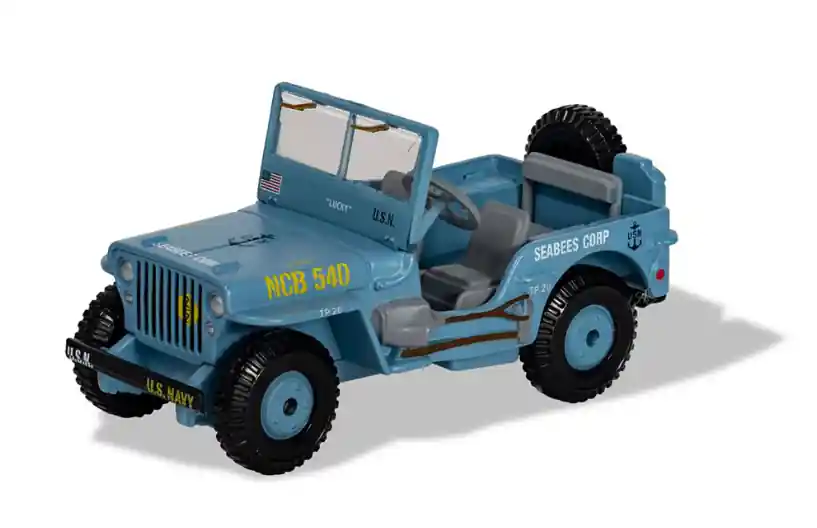 Commander Vite NEW! Corgi CS90633 Willys Jeep - SeeBees (Military Legends in Miniatures)