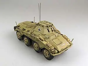 PANZERSTAHL 88011 Sd.Kfz.234/1 - 6.Pz.Div., Czechia, Apr.1945 Satisfait Ou Remboursé